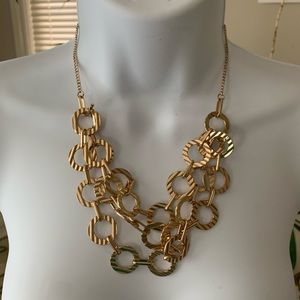 Gold chain necklace